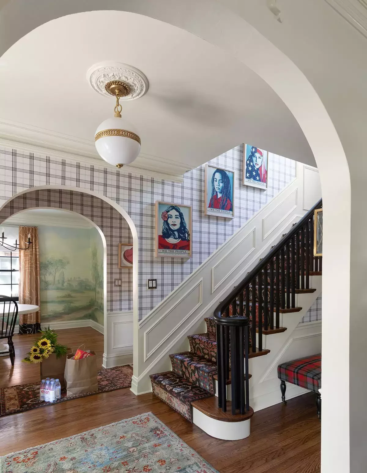 35 Stunning Stair Runner Ideas That Transform Your Home's Style and Comfort 6 80s Stair Runner