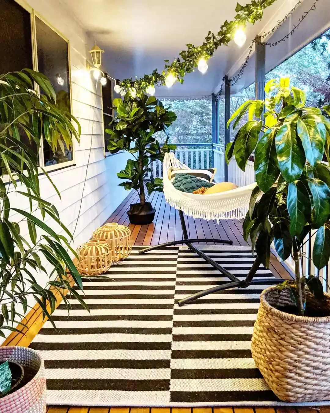 29 Stunning Backyard Hammock Ideas to Create Your Perfect Relaxation Retreat 9 A Back Deck Paradise