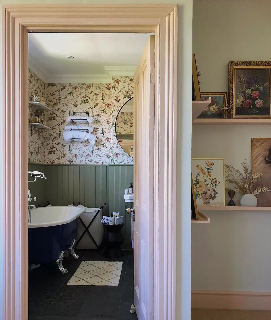 30 Stunning Green Bathroom Ideas That Bring Natural Tranquility to Your Space 10 A Classic Bathroom