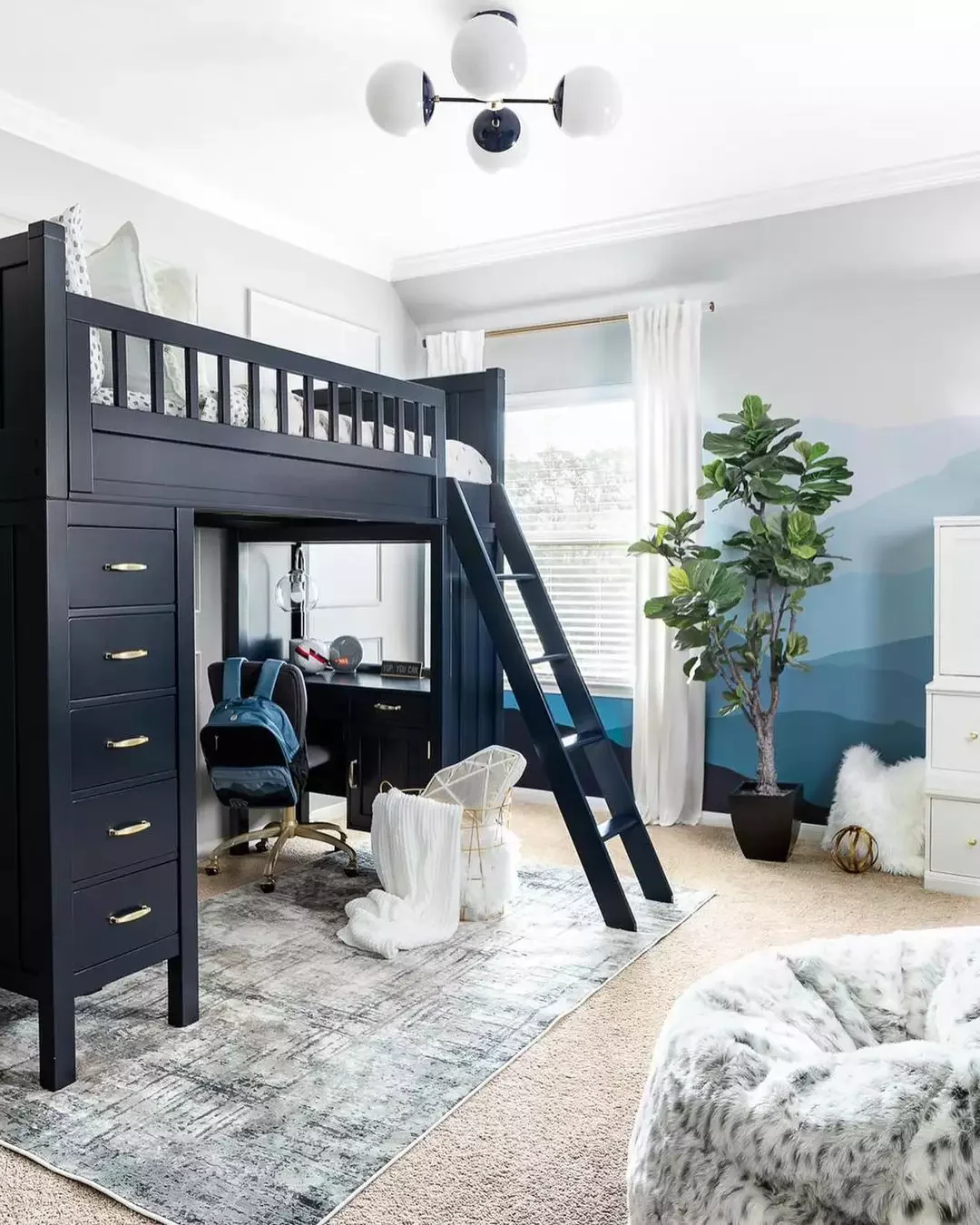 25 Creative Loft Bed Ideas That Transform Your Child's Bedroom 4 A Classic Design