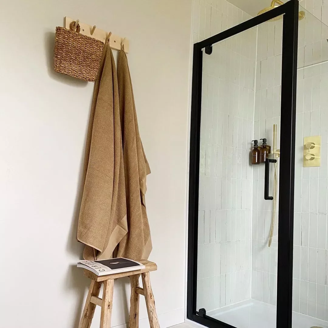 74 Amazing Bathroom Decorating Ideas That Will Transform Your Space 12 A Coat Rack for Towels