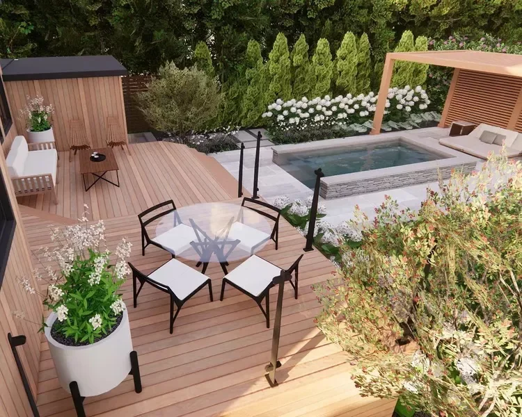 50 Semi-Inground Pool Designs That Transform Any Backyard Into Your Personal Paradise A Cool Backyard Design
