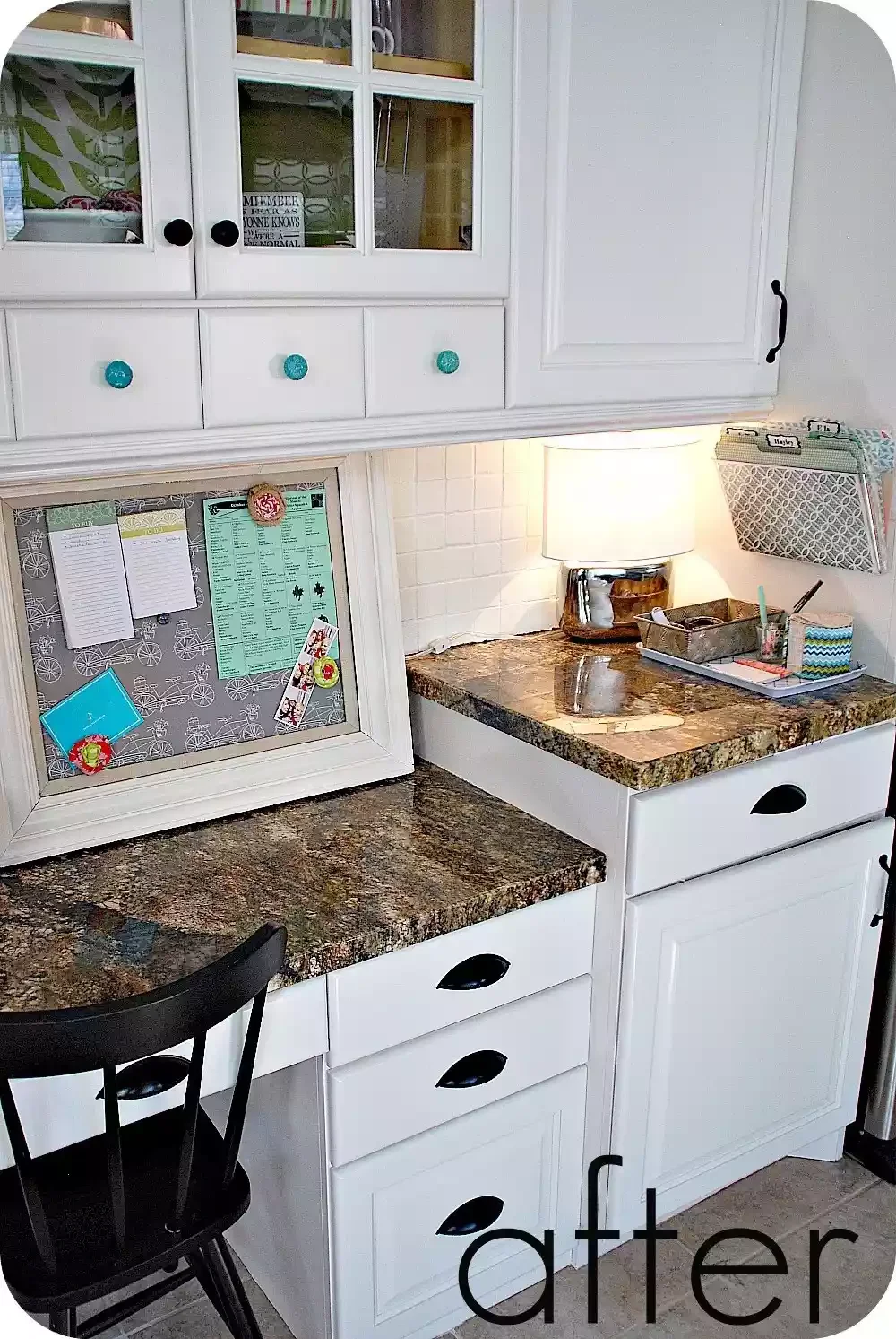 21 Brilliant Family Organization Hub Ideas to Transform Your Home Into an Organized Haven A Countertop Command Center