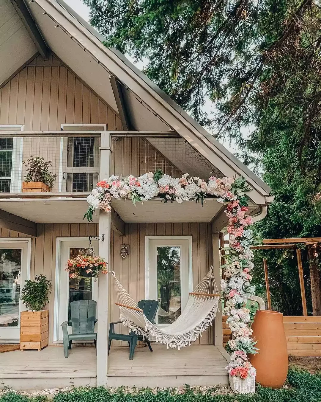 29 Stunning Backyard Hammock Ideas to Create Your Perfect Relaxation Retreat 24 A Fairytale Retreat