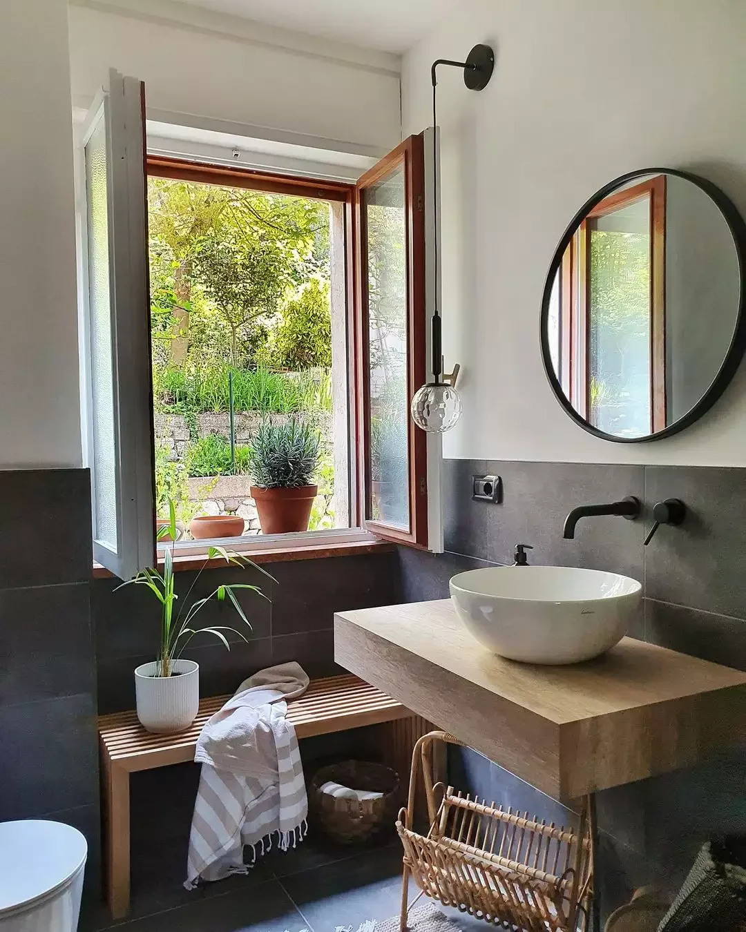 74 Amazing Bathroom Decorating Ideas That Will Transform Your Space 64 A Functional Window Nook