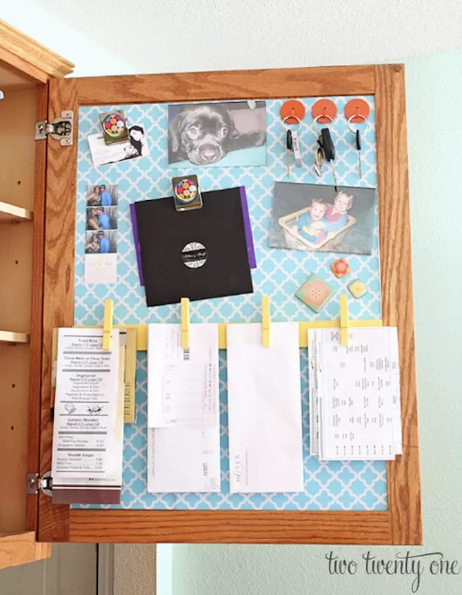 21 Brilliant Family Organization Hub Ideas to Transform Your Home Into an Organized Haven A Hidden Kitchen Command Center