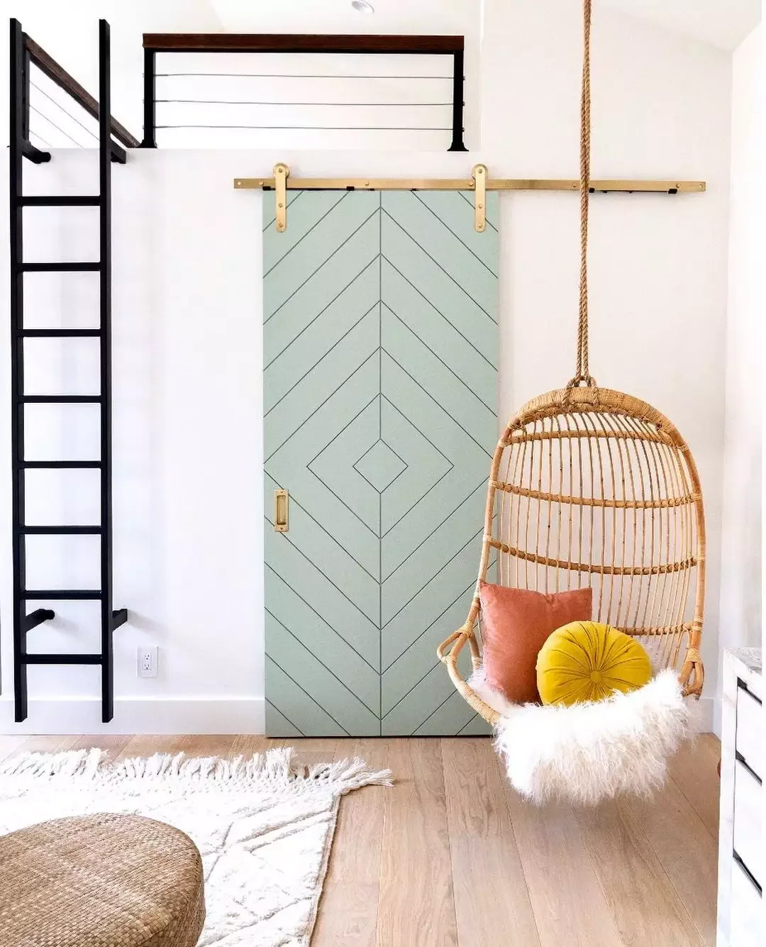 25 Creative Loft Bed Ideas That Transform Your Child's Bedroom 22 A Little Boho Touch