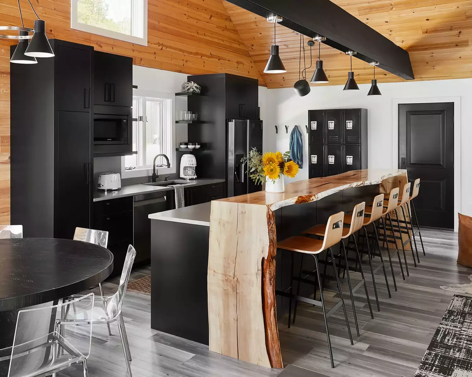 101 Kitchen Island Ideas That Will Transform Your Cooking Space 72 A Live Edge Bar Top FIX PHOTO/CREDIT