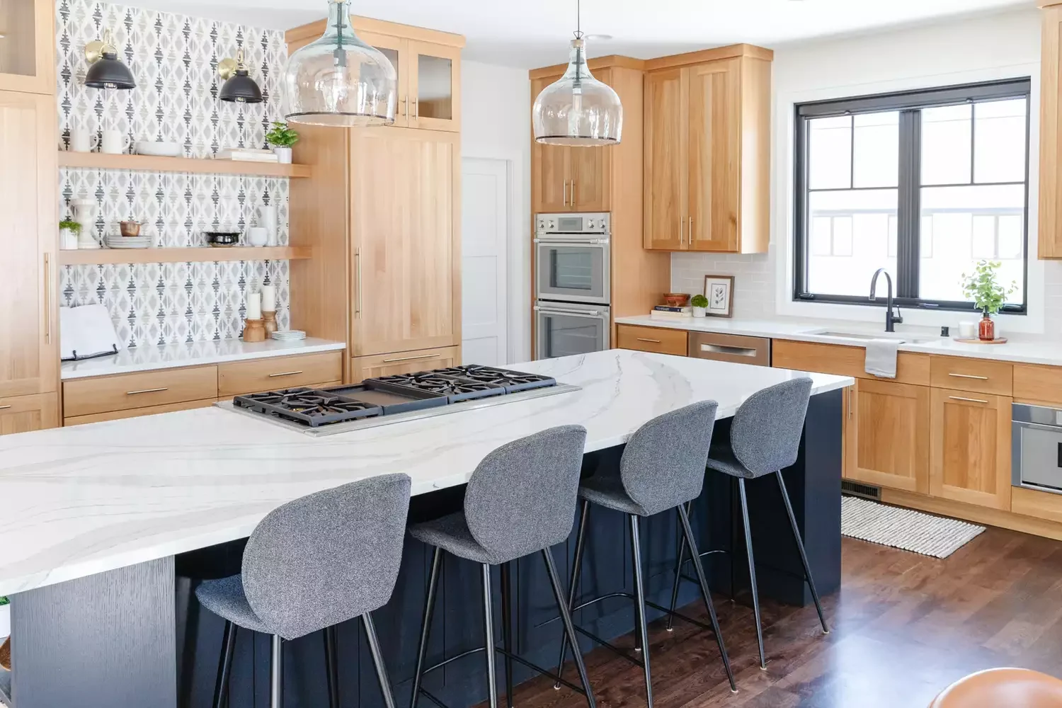 101 Kitchen Island Ideas That Will Transform Your Cooking Space 22 A Place for Preparing and Cooking Food