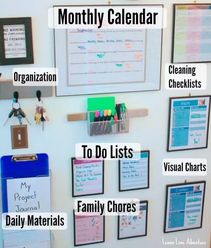 21 Brilliant Family Organization Hub Ideas to Transform Your Home Into an Organized Haven A Practical Command Center