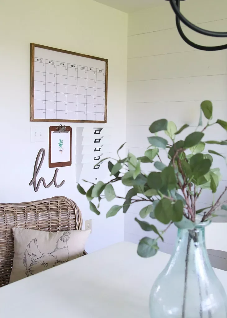 21 Brilliant Family Organization Hub Ideas to Transform Your Home Into an Organized Haven A Pretty, Minimalist Command Center