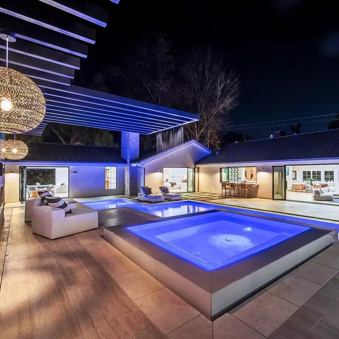 50 Semi-Inground Pool Designs That Transform Any Backyard Into Your Personal Paradise A Semi-Inground Spa Pool
