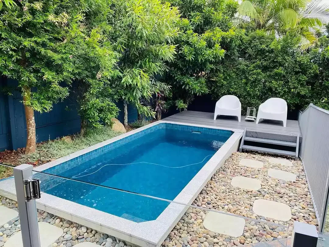 50 Semi-Inground Pool Designs That Transform Any Backyard Into Your Personal Paradise A Small But Mighty Backyard