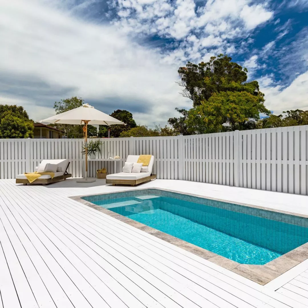 50 Semi-Inground Pool Designs That Transform Any Backyard Into Your Personal Paradise A Traditional Pool Look