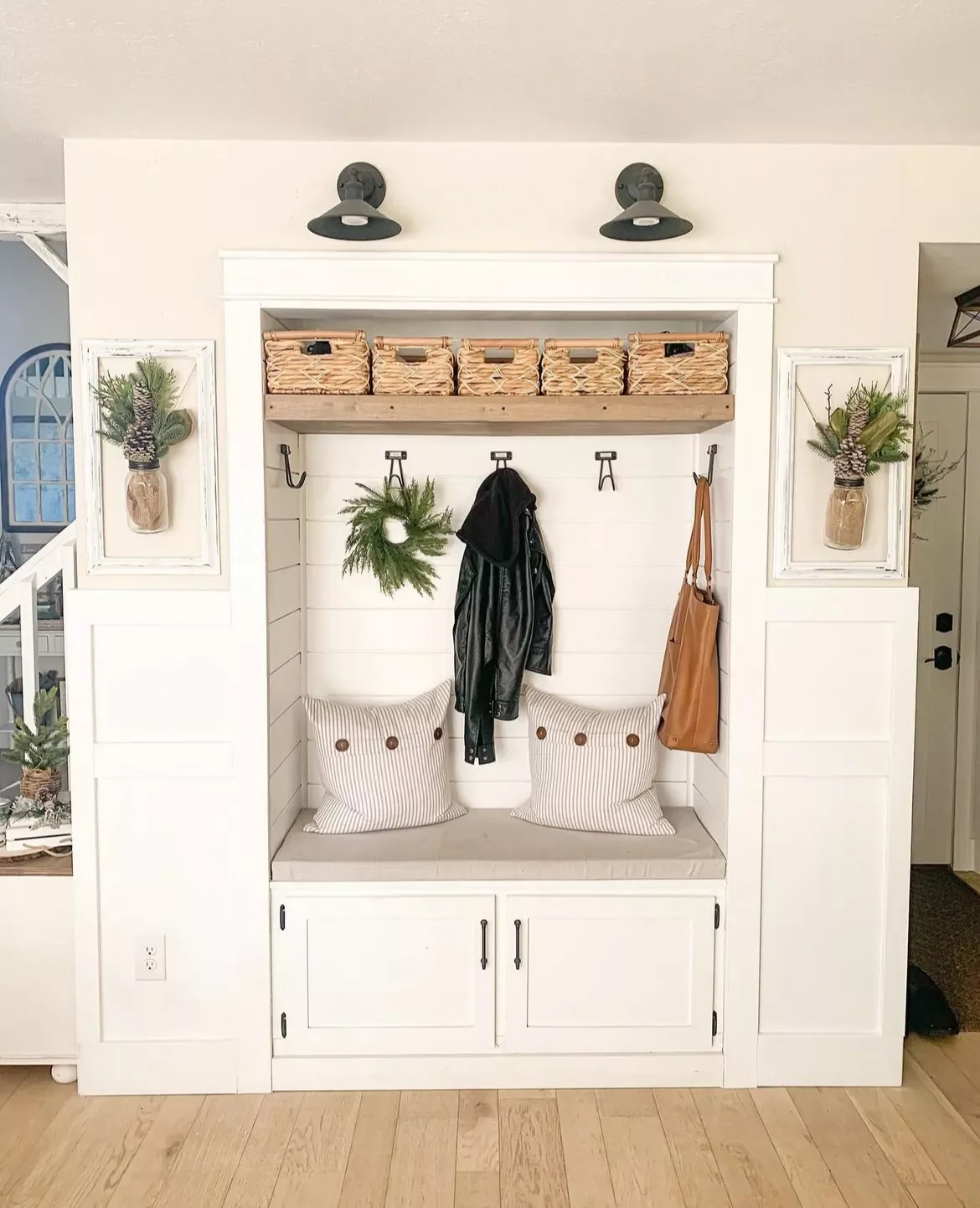 15 Board and Batten Accent Walls That Transform Any Room With Instant Texture 9 A Welcoming Entryway