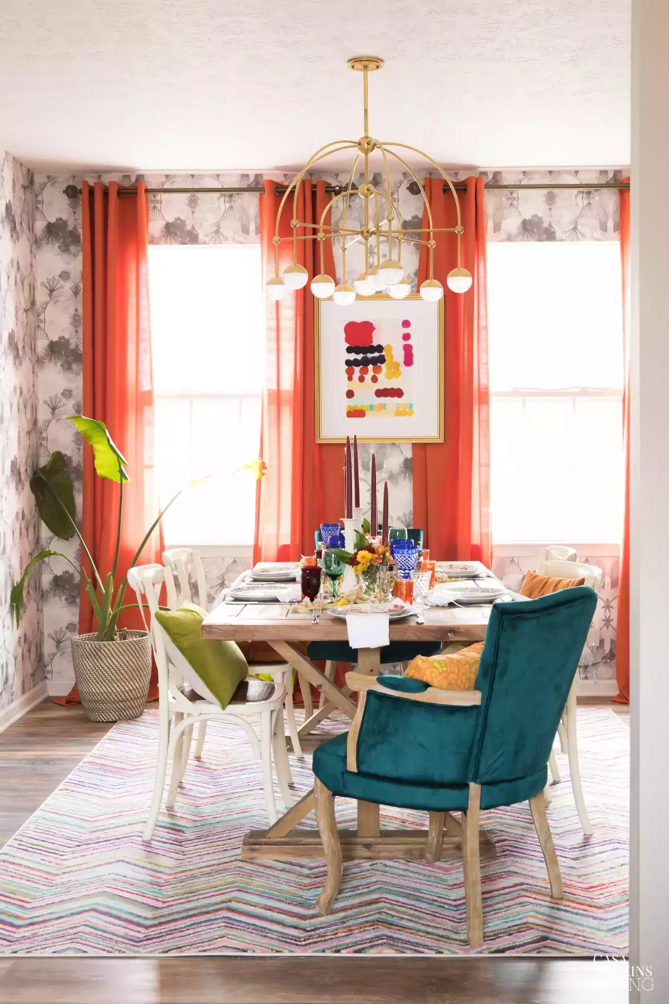 30 Stunning Dining Room Curtain Ideas That Will Transform Your Space Accent Curtains
