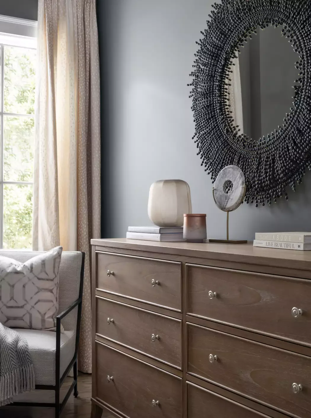 32 Stunning Gray Bedroom Ideas That Will Transform Your Space 20 Accent-Filled Gray Bedroom