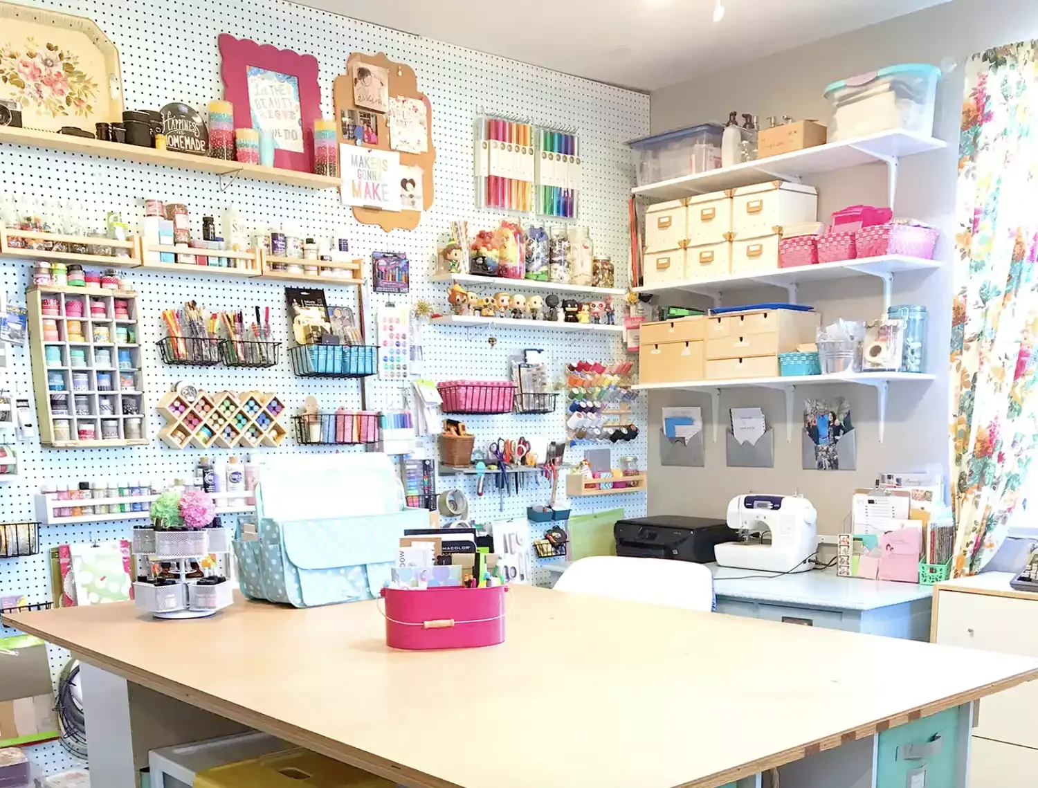 24 Creative Pegboard Organization Ideas That Will Transform Every Space in Your Home Accent Wall