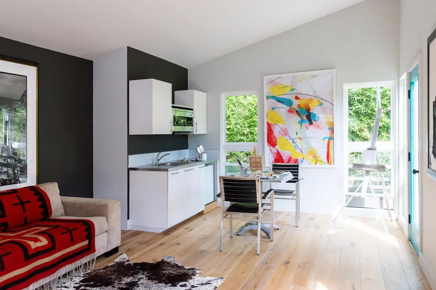 71 Brilliant Small Kitchen Ideas That Maximize Style and Function Accent With Black Paint