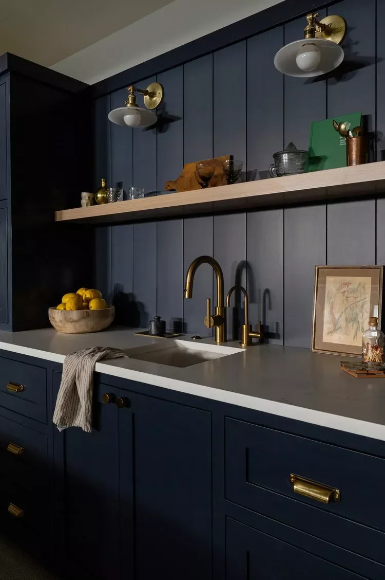 43 Butler's Pantry Ideas That Transform Your Kitchen Storage Into Stylish Function Accent With Brass