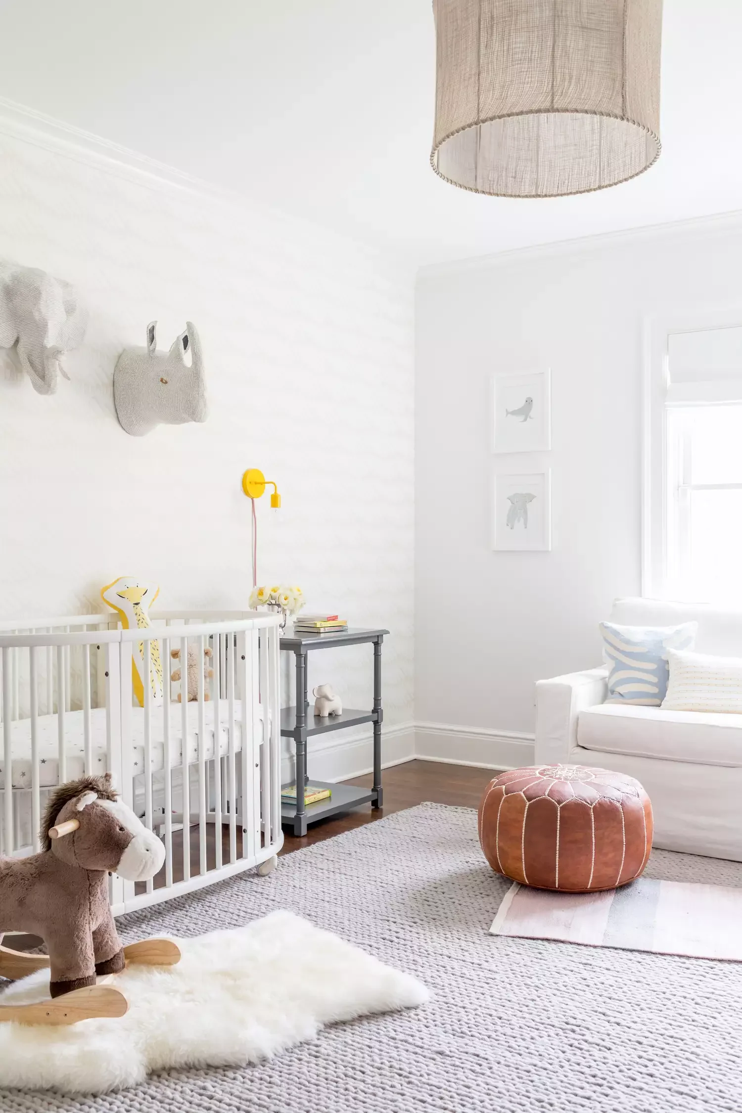 46 Nursery Design Ideas to Create Your Dream Baby Room 21 Accent With Bright Yellow