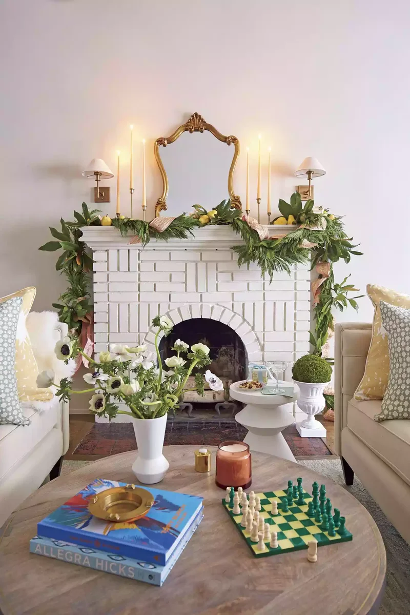 48 Fall Mantel Decorating Ideas For Seasonal Style 3 Accent With Candles