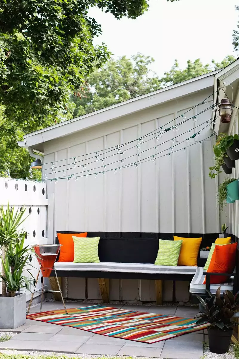 54 Small Patio Ideas That Will Transform Your Outdoor Space Accent With Color