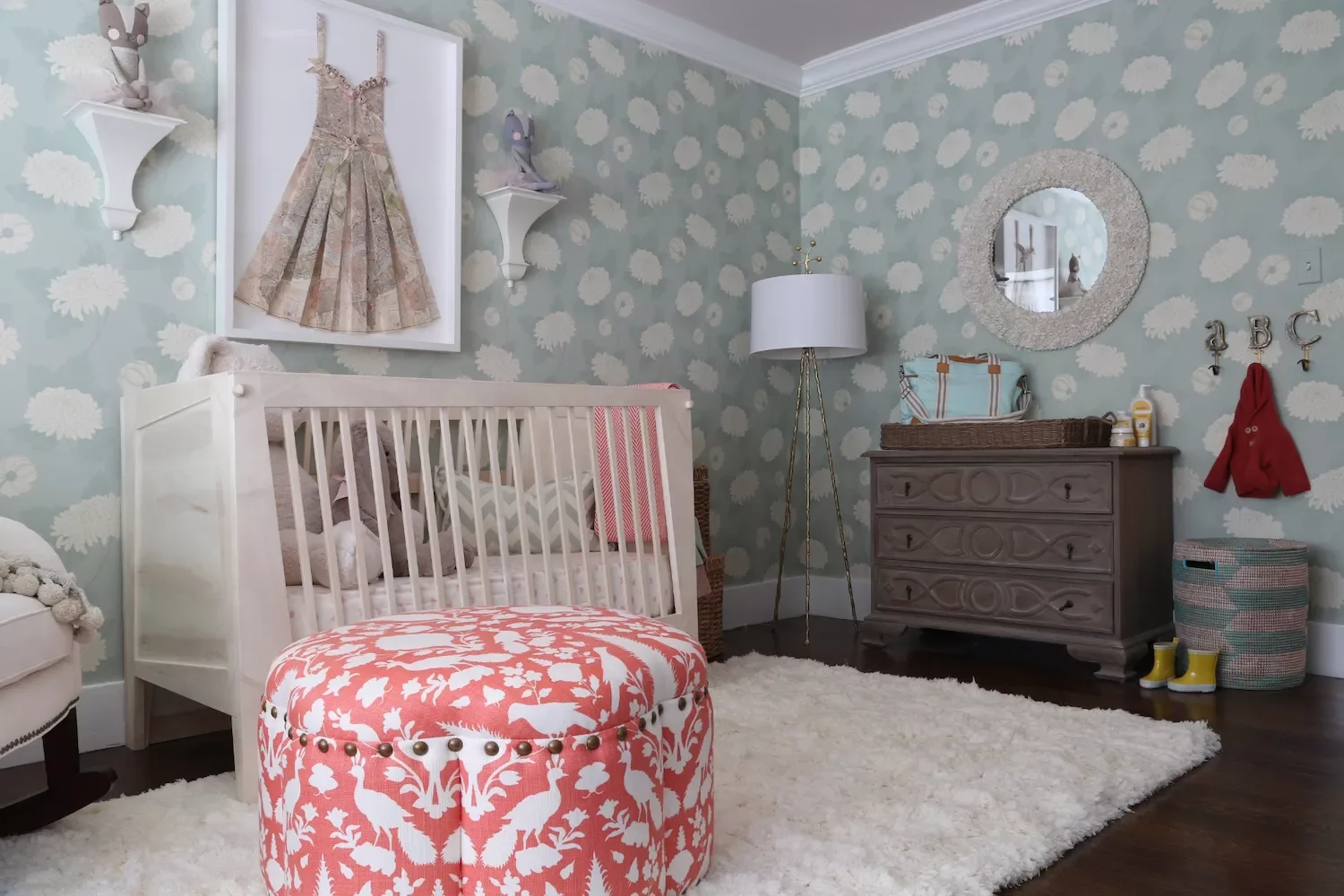 57 Stunning Baby Girl Nursery Ideas That'll Make Your Heart Melt Accent With Coral