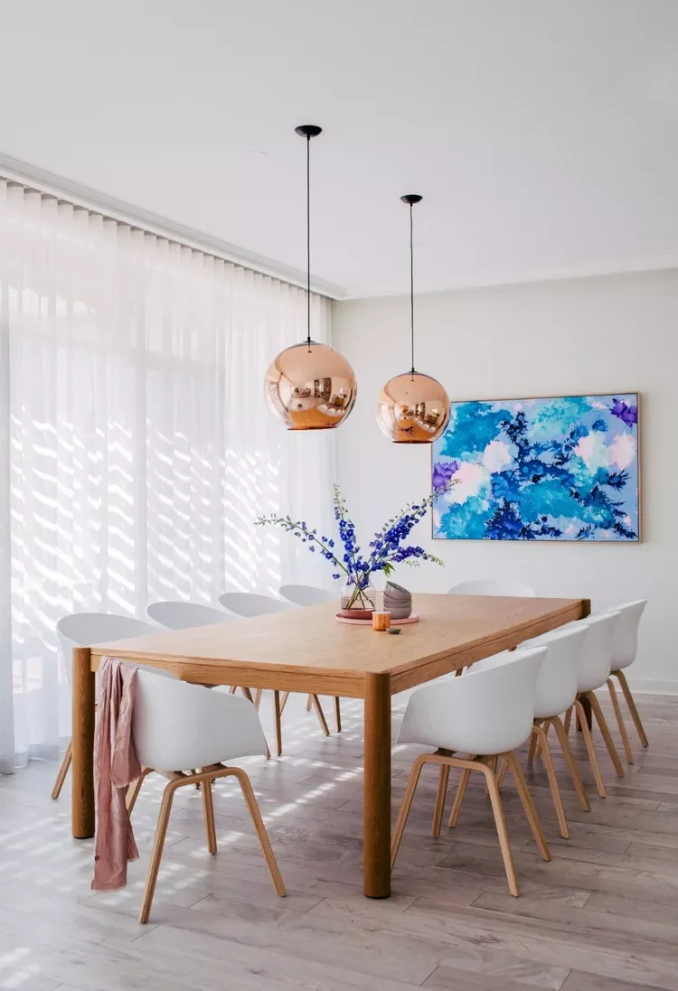98 Stunning Dining Room Ideas to Transform Your Entertainment Space Accent With Metallics