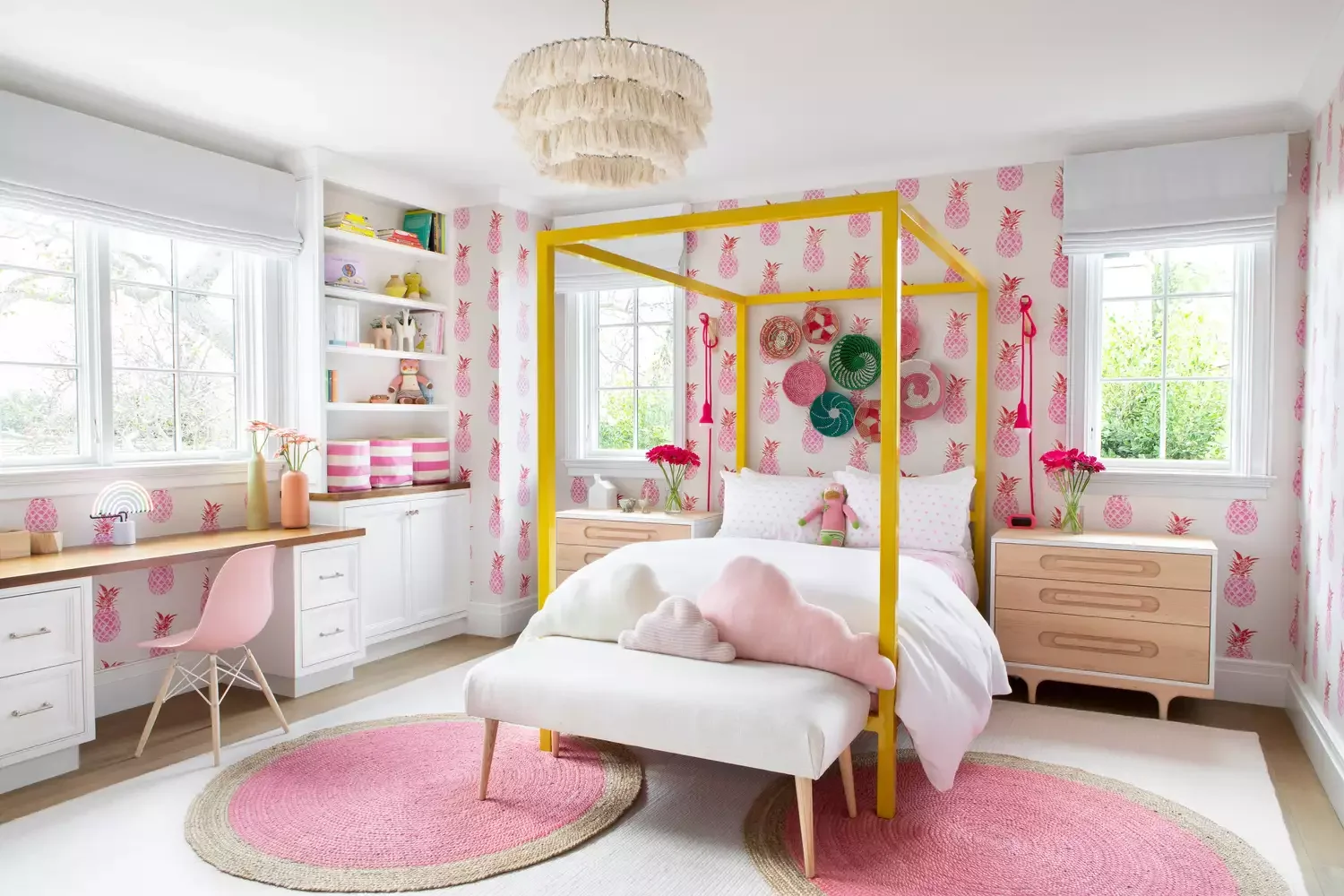 52 Creative and Stylish Teen Bedroom Design Ideas 21 Accent With Yellow