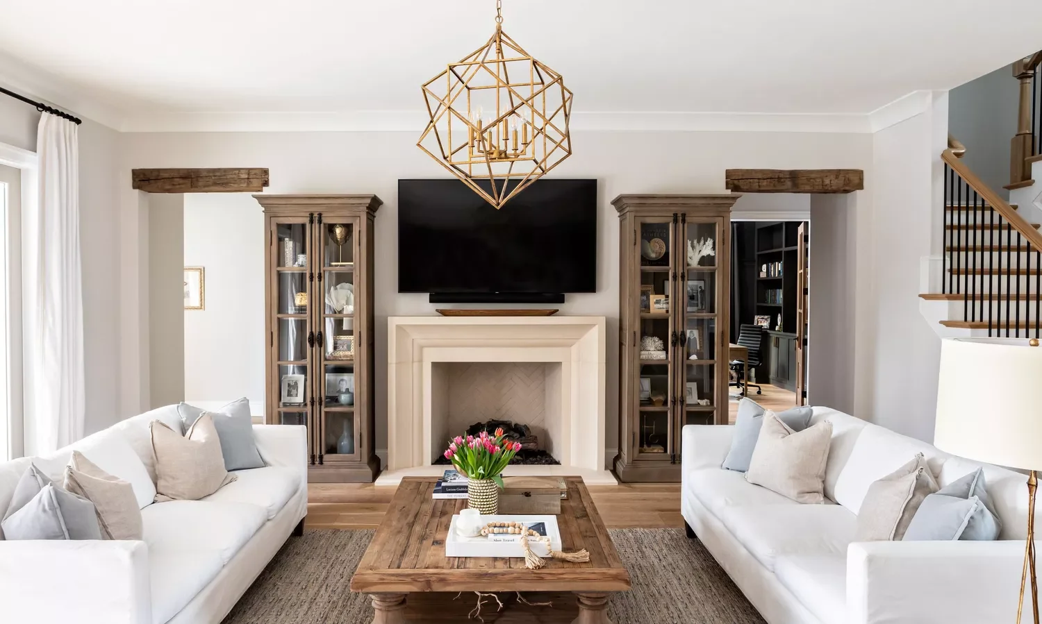 38 Stunning Ceiling Beam Ideas to Transform Your Home 3 Accent Your Doorways