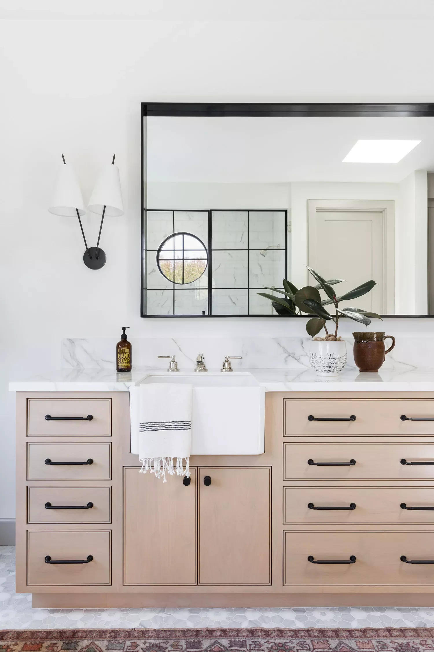 25 Stunning Bathroom Cabinet Ideas to Transform Your Space 2 Accent with Black