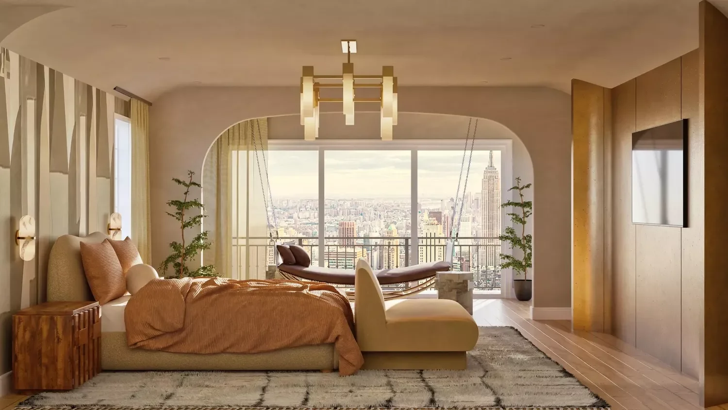 41 Cozy Earth-Inspired Bedroom Ideas That Will Transform Your Sleep Space 24 Add Arched Doorways