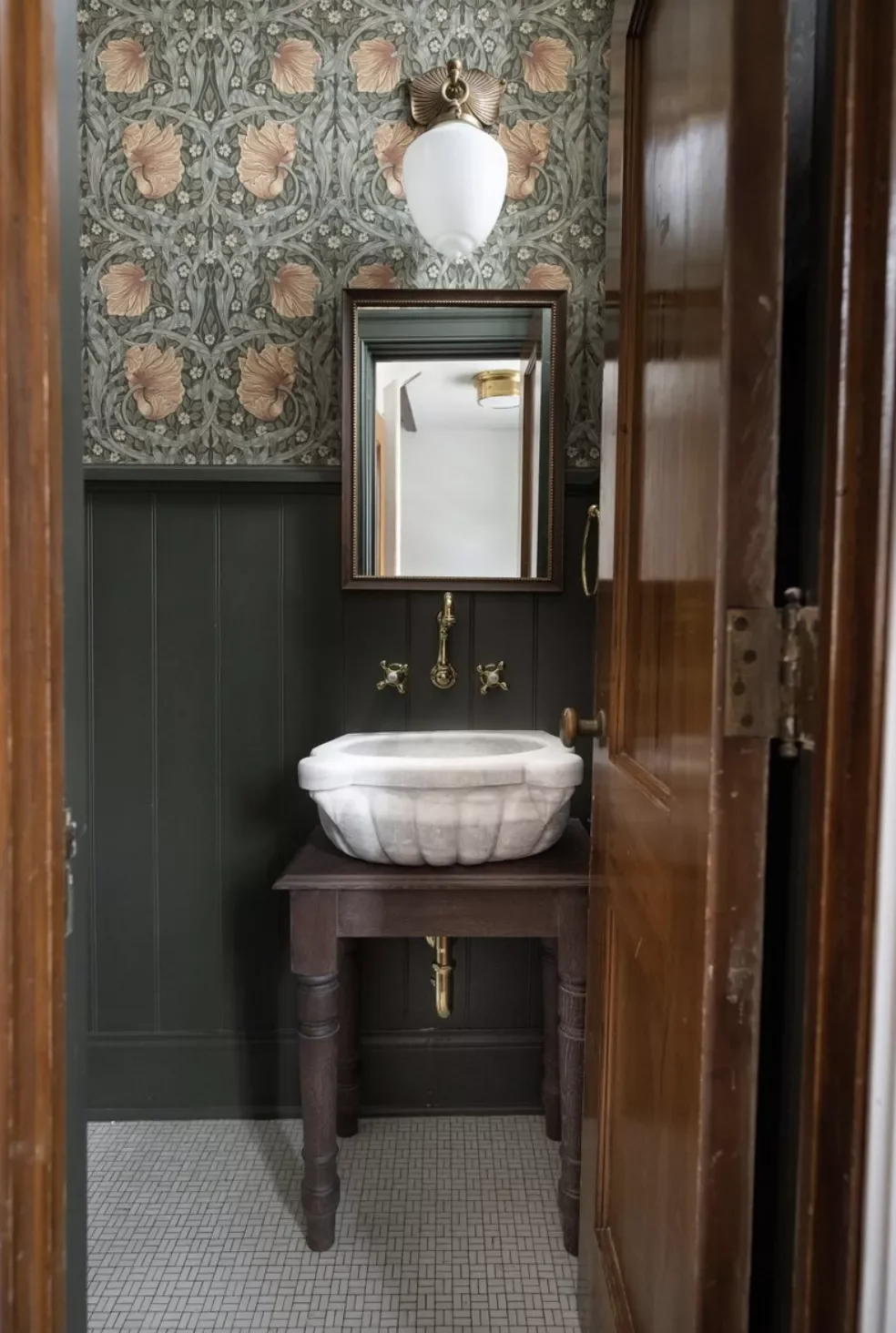 22 DIY Bathroom Makeover Ideas That Won't Break Your Budget 4 Add Beadboard Wall Paneling
