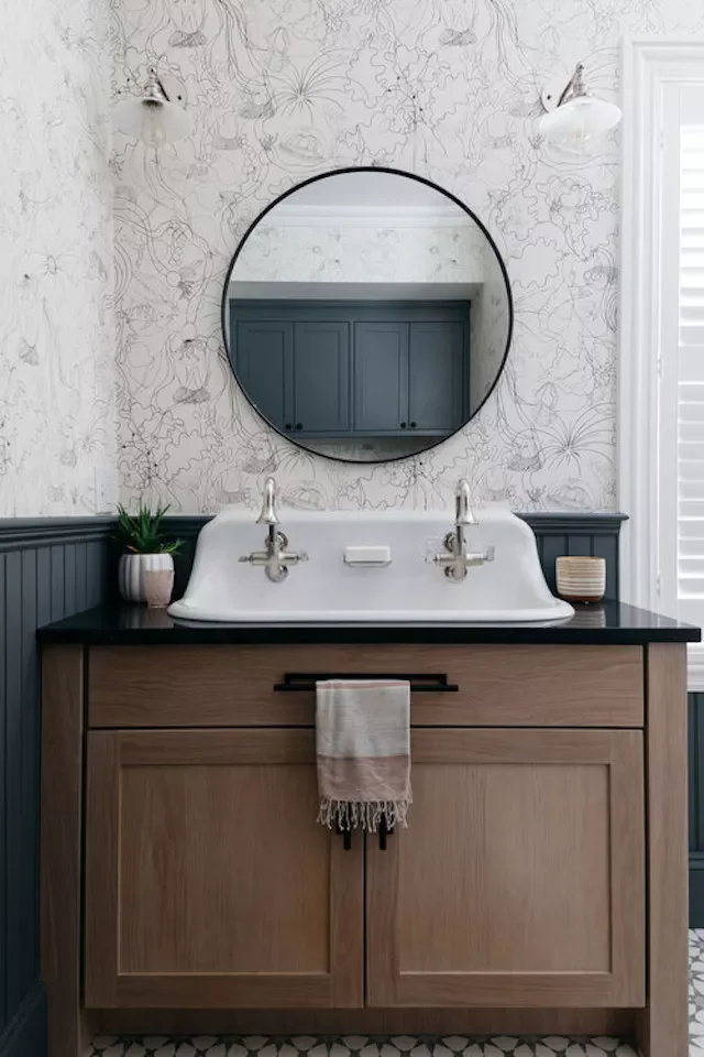 38 Stylish Teen Bathroom Ideas That Balance Fun and Sophistication 16 Add Beadboard for a Two-Toned Look