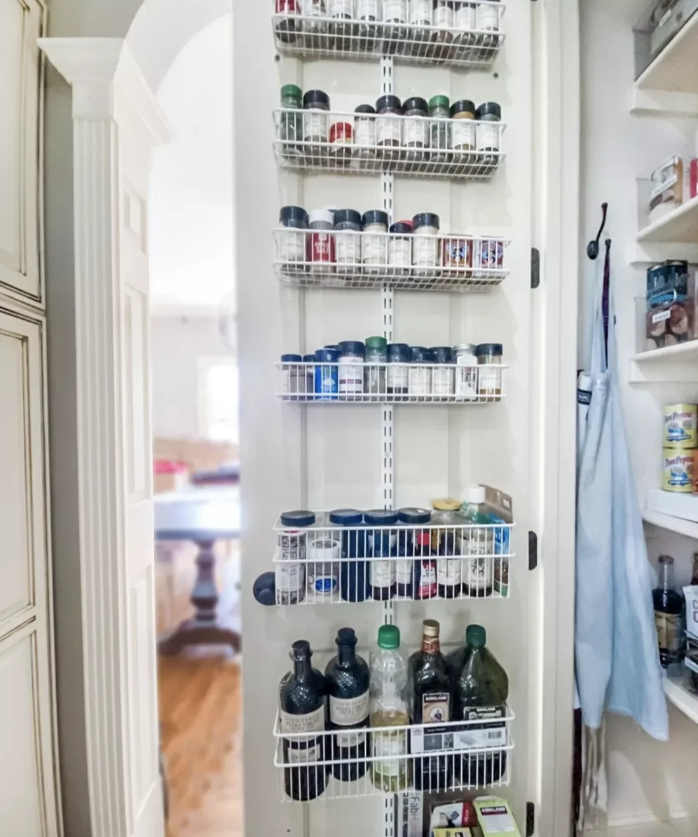 50 Brilliant Small Kitchen Storage Solutions That Will Transform Your Space Add Behind-the-Door Storage