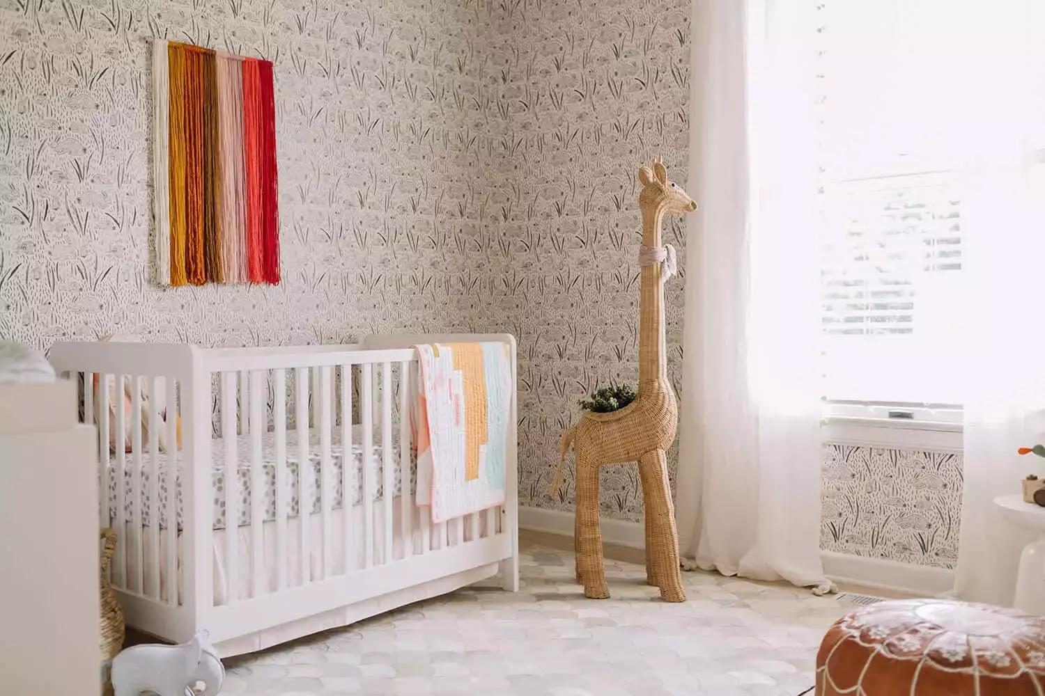 46 Nursery Design Ideas to Create Your Dream Baby Room 27 Add Boho Design Touches