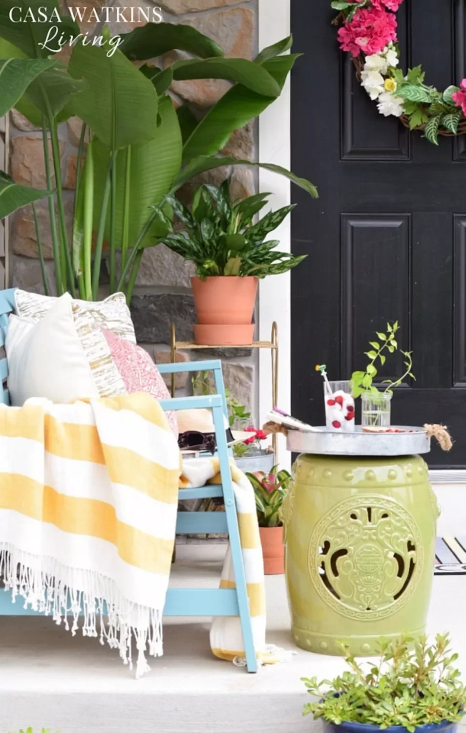 47 Stunning Modern Front Porch Ideas That Will Transform Your Home's Curb Appeal 45 Add Boho-Style Touches
