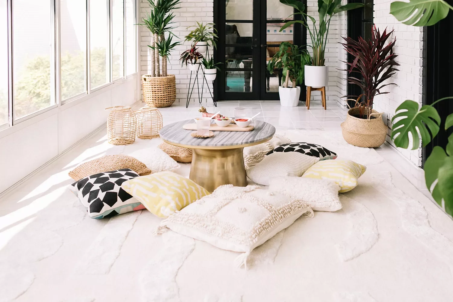 50 Stunning Sunroom Ideas That Transform Your Home Into a Light-Filled Paradise 19 Add Boho Style