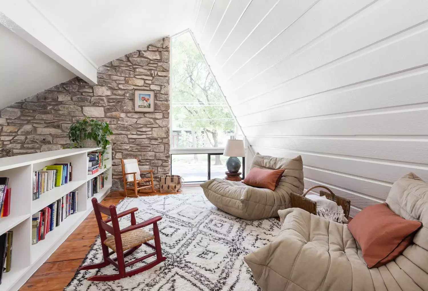 21 Creative Half Wall Ideas to Transform Your Home's Style 14 Add Bookshelves