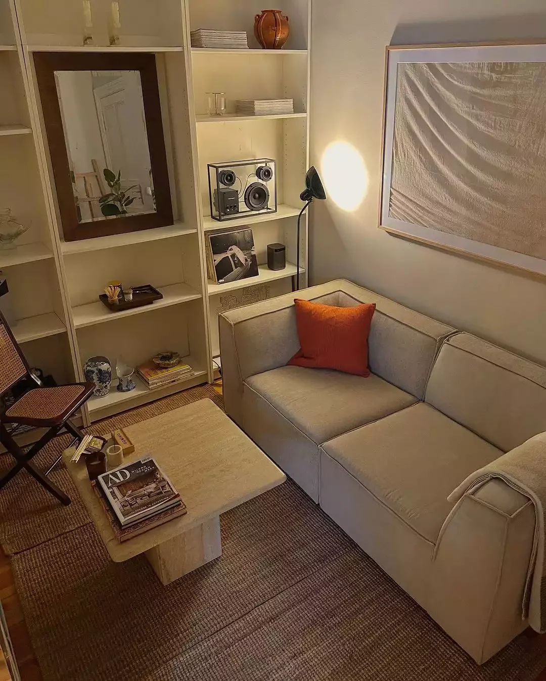40 Smart Small Apartment Living Room Ideas That Maximize Your Space and Style 37 Add Built-Ins