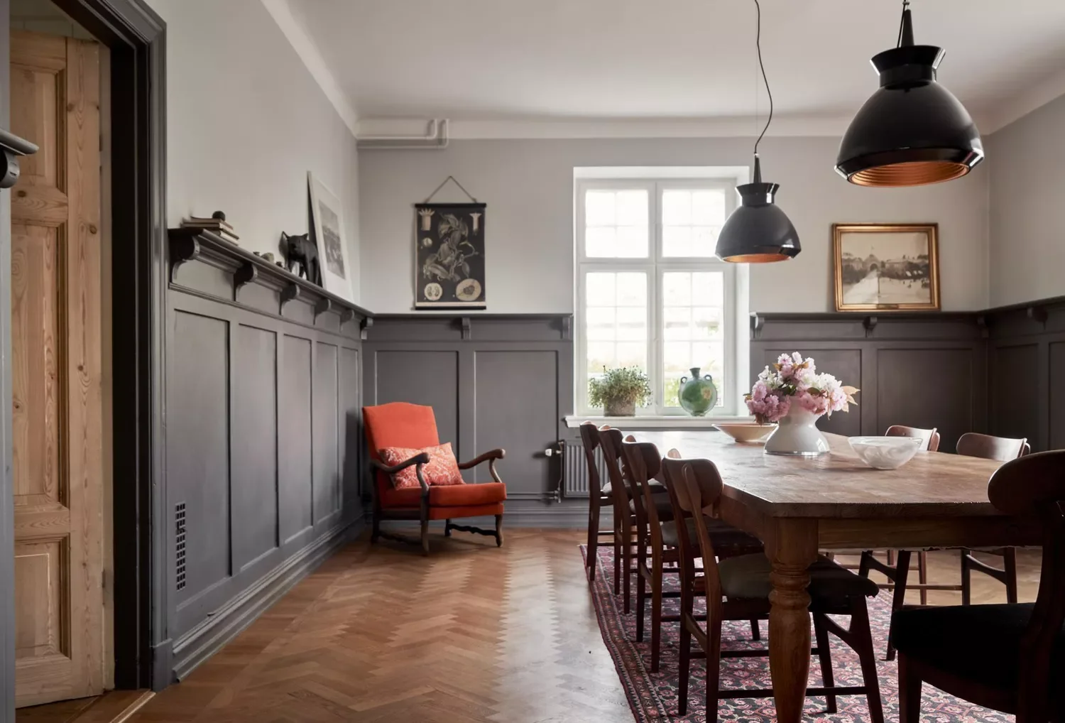 98 Stunning Dining Room Ideas to Transform Your Entertainment Space Add Classic Wainscoting