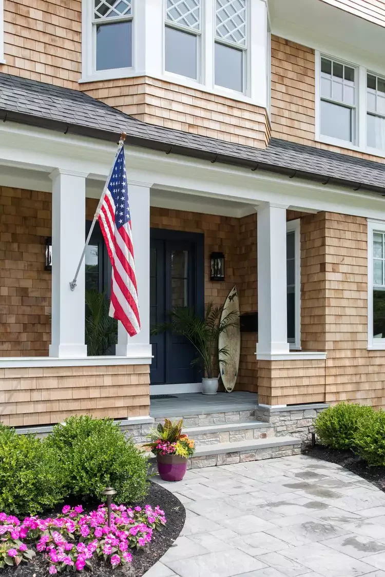 62 Warm and Inviting Front Porch Design Ideas That Welcome Everyone Home 34 Add Coastal Flair