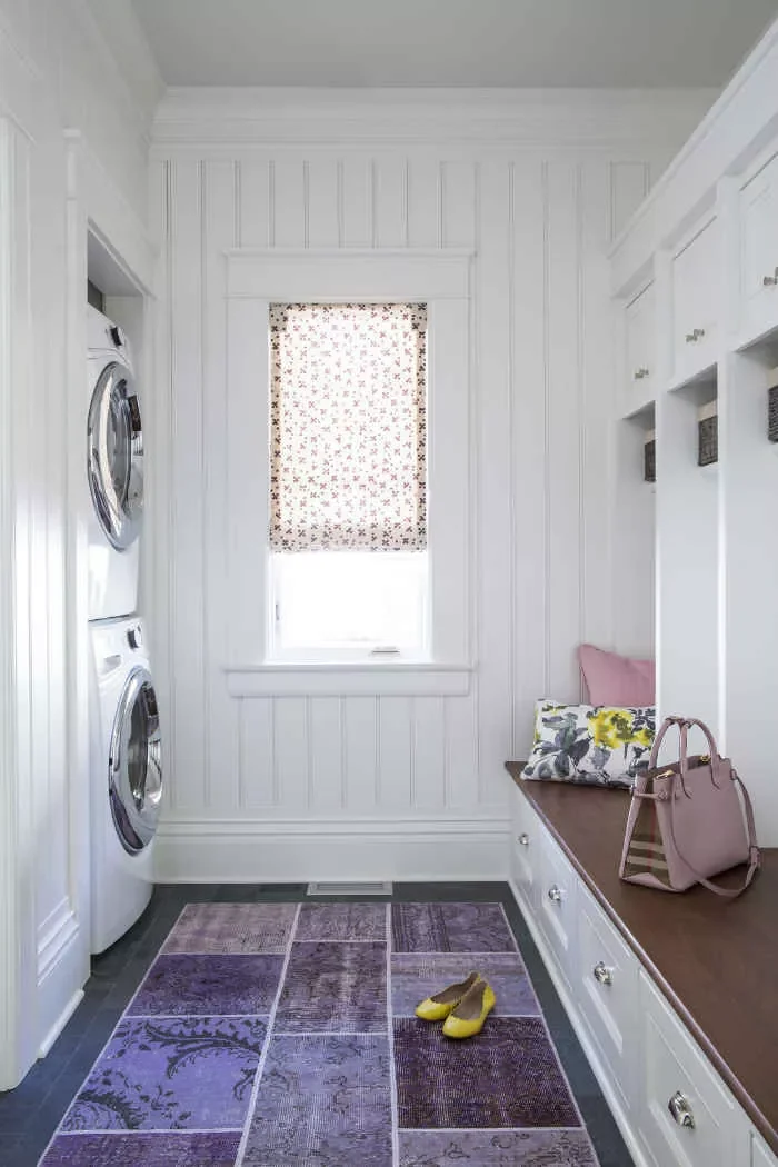 35 Stylish Mudroom and Laundry Room Combination Ideas That Maximize Space Add Colorful Accents