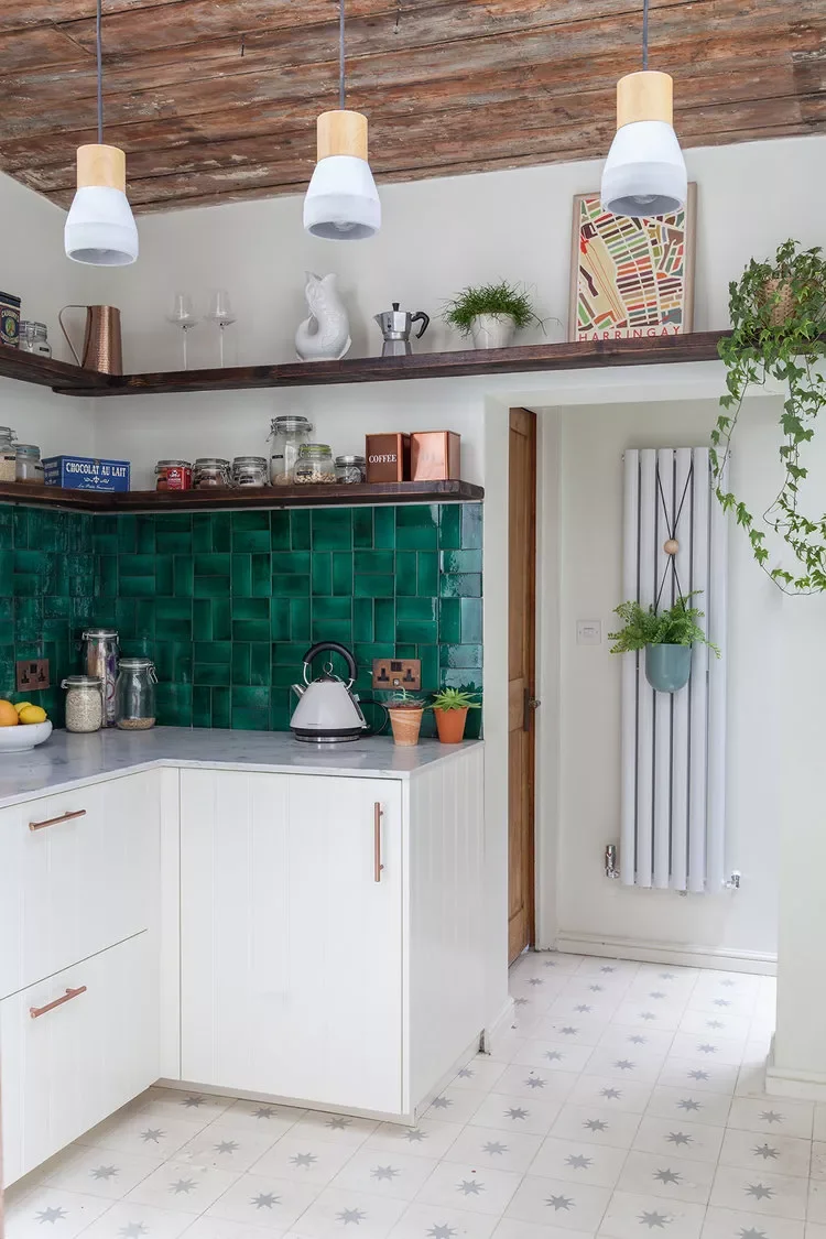 71 Brilliant Small Kitchen Ideas That Maximize Style and Function Add Contrast With Tile