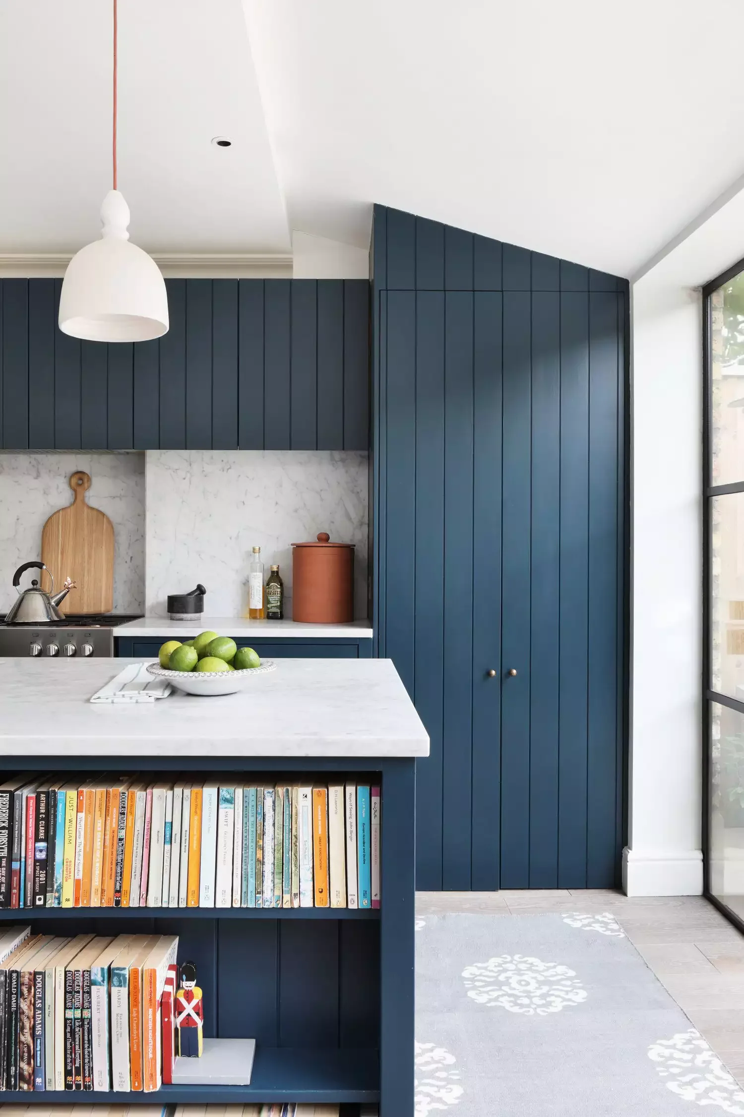 58 Smart Kitchen Organization Ideas That Will Transform Your Space Into a Clutter-Free Haven Add Cookbook Shelves
