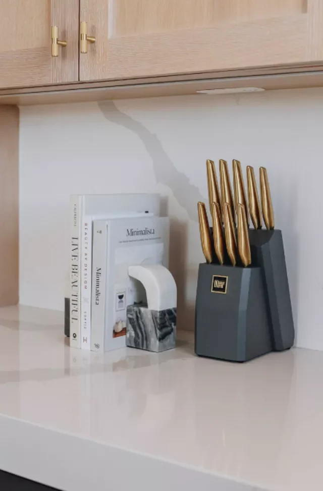 50 Brilliant Small Kitchen Storage Solutions That Will Transform Your Space Add Cookbooks to Your Counters