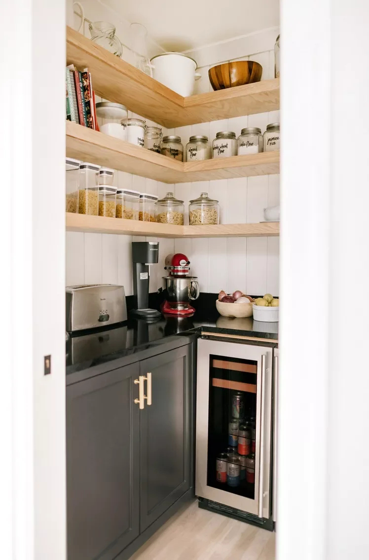 37 Brilliant Pantry Storage Solutions That Make Organization Look Effortless Add Corner Shelving