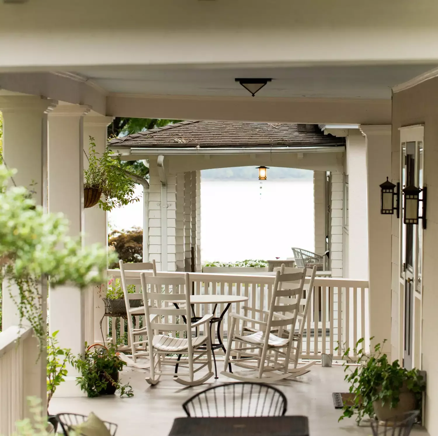 35 Stunning Front Porch Ideas That'll Transform Your Outdoor Welcome Add Cozy Rocking Chairs