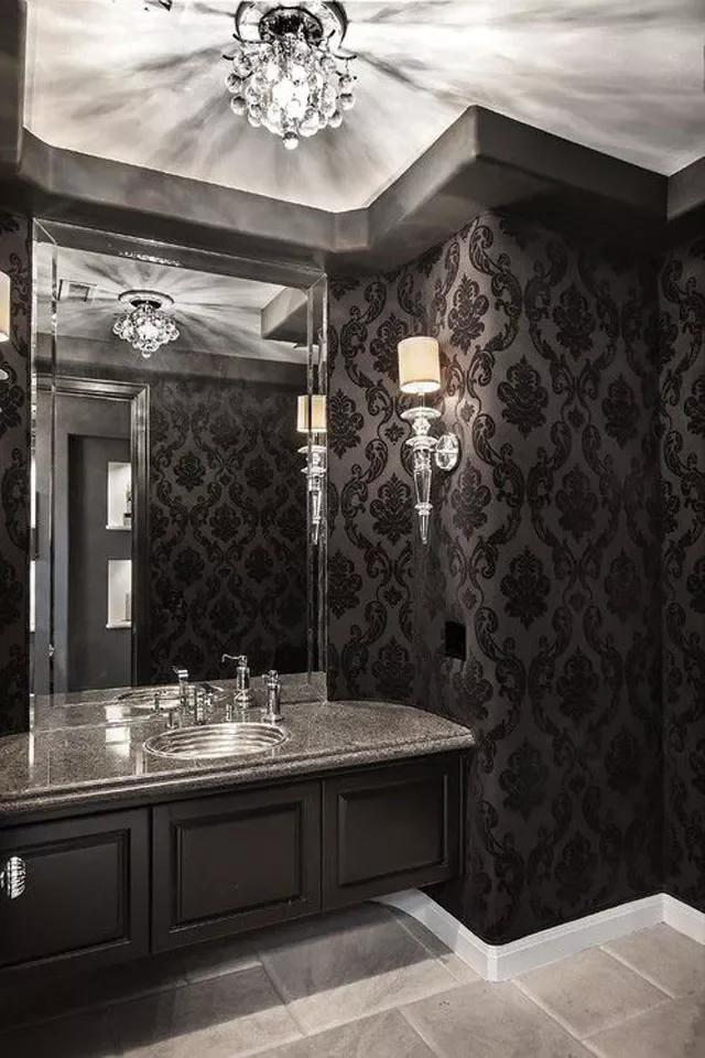 31 Stunning Black Bathroom Ideas That Create the Ultimate Stylish Retreat 19 Add Drama